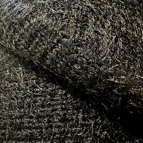 $2400 Khaite Cashmere Silk Cadence Navy Tweed Midi Skirt S Small Blue Fuzzy - Picture 9 of 13